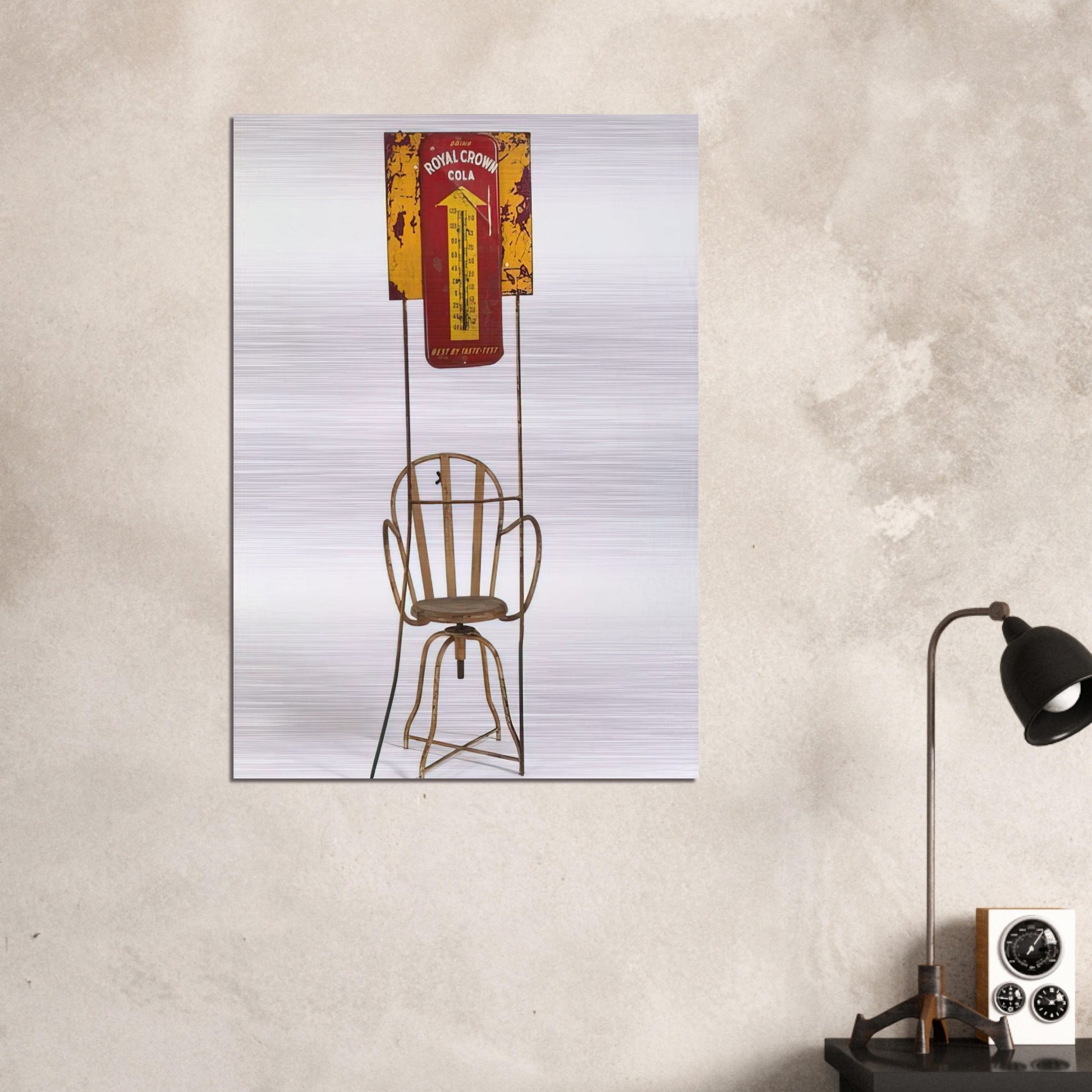 UNTITLED KABAL AMERICAN ZEPHYR 1983 - Robert Rauschenberg Brushed Aluminum Print - 70x100 cm / 28x40 inches | Robert Rauschenberg Aluminum Print | Robert Rauschenberg Prints