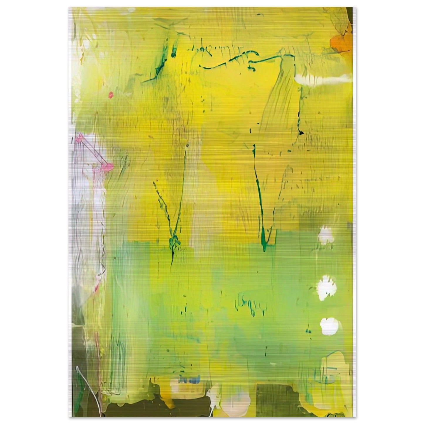 The Rake’s Progress, 1991- - Helen Frankenthaler Brushed Aluminum Print - 70x100 cm / 28x40 inches | Helen Frankenthaler Aluminum Print | Helen Frankenthaler Prints
