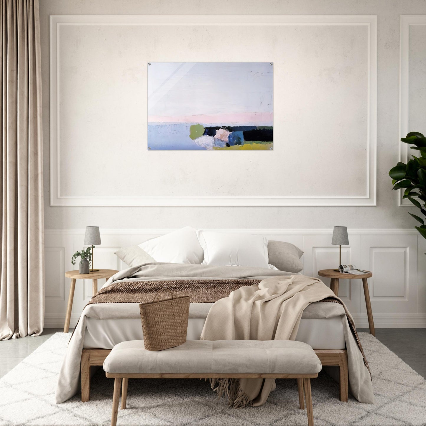 Bord de Mer - 1952 - Nicolas de Stael Acrylic Print - 70x100 cm / 28x40″ inches