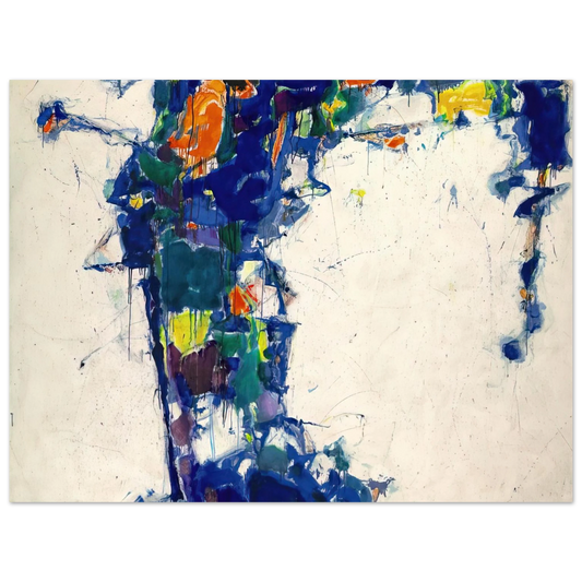 Sam Francis - Middle Blue  75x100 cm / 30x40inches Fine Art Poster