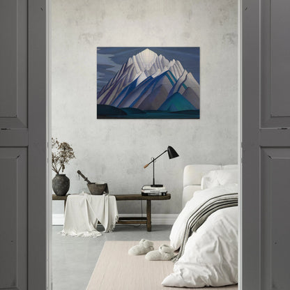 Mountain Forms - 1926 - Lawren Harris Brushed Aluminum Print - 70x100 cm / 28x40 inches | Lawren Harris Aluminum Print | Lawren Harris Prints