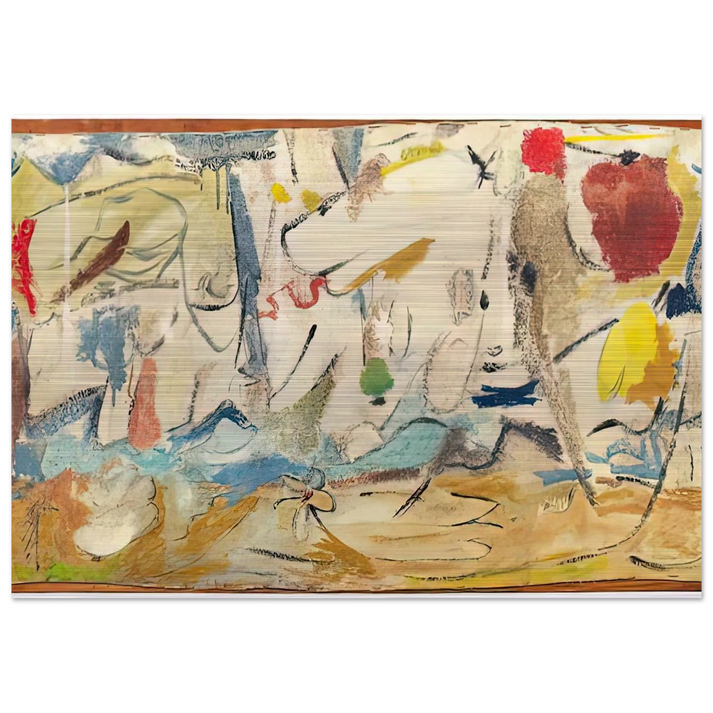 Cloudscape, 1951- - Helen Frankenthaler Brushed Aluminum Print - 70x100 cm / 28x40 inches | Helen Frankenthaler Aluminum Print | Helen Frankenthaler Prints