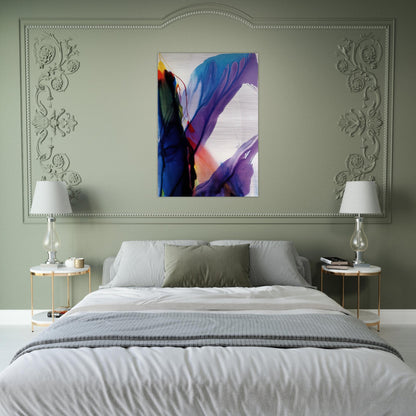 Phenomena Yonder Near - Paul Jenkins Brushed Aluminum Print - 70x100 cm / 28x40 inches | Paul Jenkins Aluminum Print | Paul Jenkins Prints