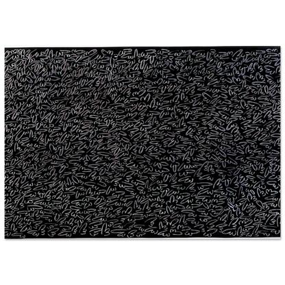 UNTITLED 1979 0 - Keith Haring Brushed Aluminum Print - 70x100 cm / 28x40 inches | Keith Haring Aluminum Print | Keith Haring Prints