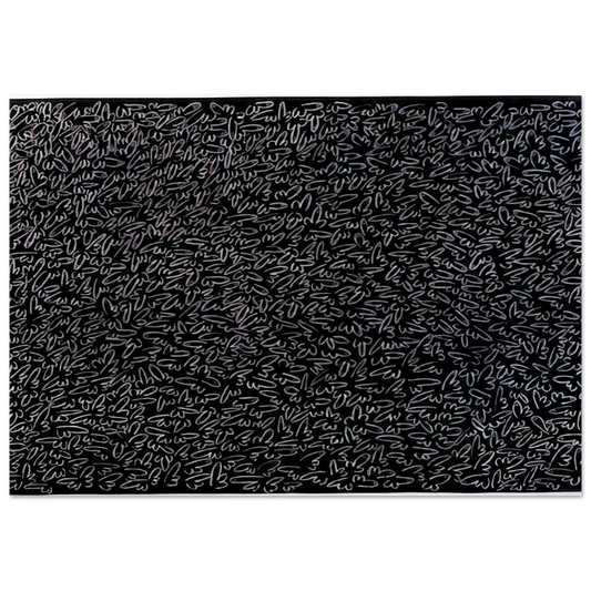 UNTITLED 1979 0 - Keith Haring Brushed Aluminum Print - 70x100 cm / 28x40 inches | Keith Haring Aluminum Print | Keith Haring Prints