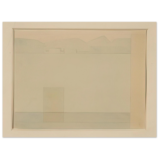 Antonio Calderara - Lago d'Orta - 1956  75x100 cm / 30x40inches Fine Art Poster