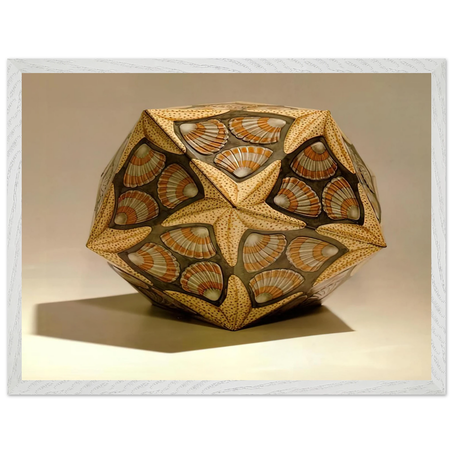 MC Escher - VERBLIFE TIN Wall Art - 60x80 cm / 24x32 inches - Fine Art Poster - -