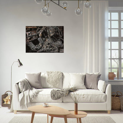 NONAME 8 - Ivan Albright Brushed Aluminum Print - 70x100 cm / 28x40 inches | Ivan Albright Aluminum Print | Ivan Albright Prints