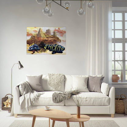 Chris Foss - Chris Foss Brushed Aluminum Print - 70x100 cm / 28x40 inches | Chris Foss Aluminum Print | Chris Foss Prints