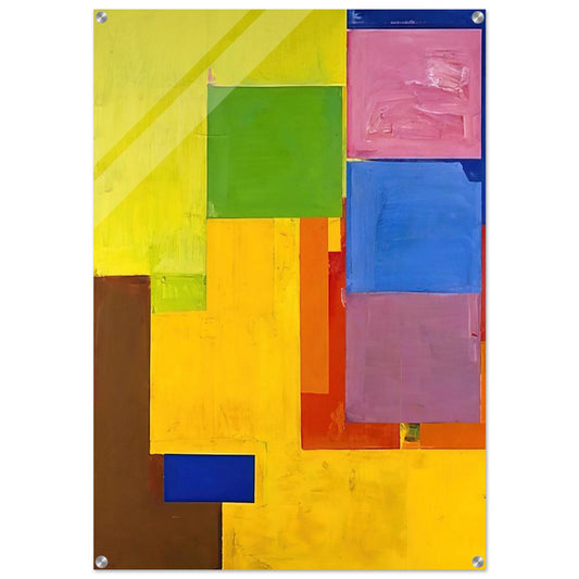Veluti in Speculum - Hans Hofmann Acrylic Print - 70x100 cm / 28x40″ inches