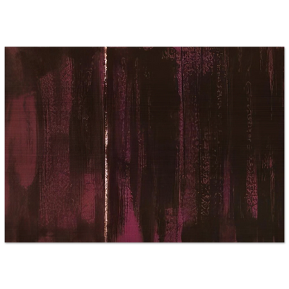 Untitled 2 - Barnett Newman Brushed Aluminum Print - 70x100 cm / 28x40 inches | Barnett Newman Aluminum Print | Barnett Newman Prints