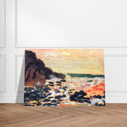 SEASCAPE 1906 - Henri Matisse Brushed Aluminum Print - 70x100 cm / 28x40 inches | Henri Matisse Aluminum Print | Henri Matisse Prints