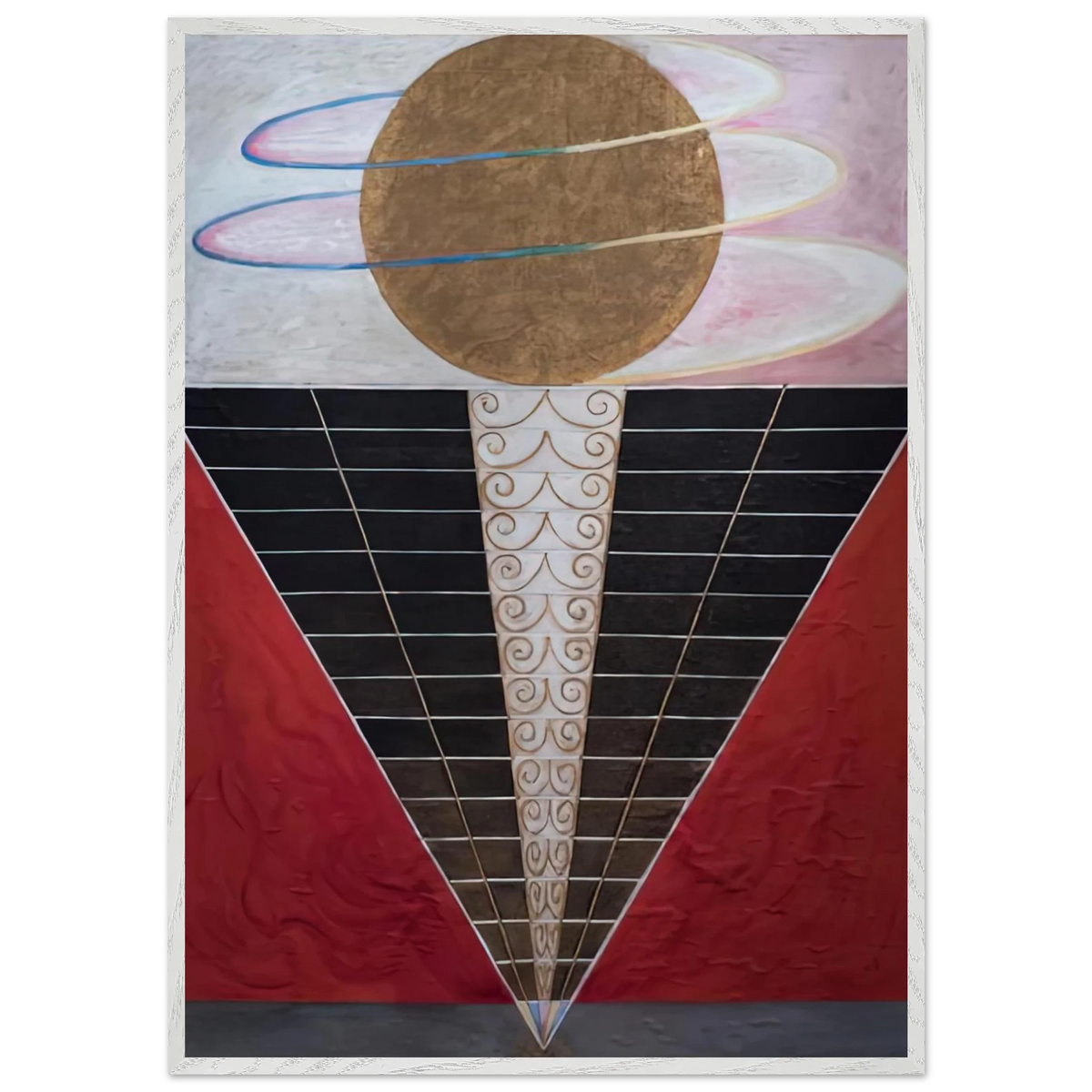 Hilma af Klint - ALTARPIECE NO 2 1915 Wall art - 40x50 cm / 16x20 inches - Fine Art Poster-canvas - -