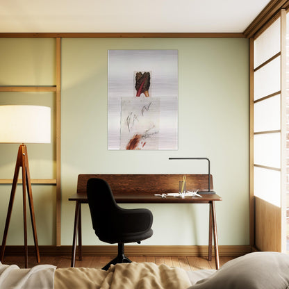 Pan - Cy Twombly Brushed Aluminum Print - 70x100 cm / 28x40 inches | Cy Twombly Aluminum Print | Cy Twombly Prints