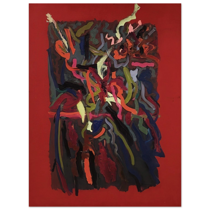 John Ferren - Untitled - 1963  75x100 cm / 30x40inches Fine Art Poster