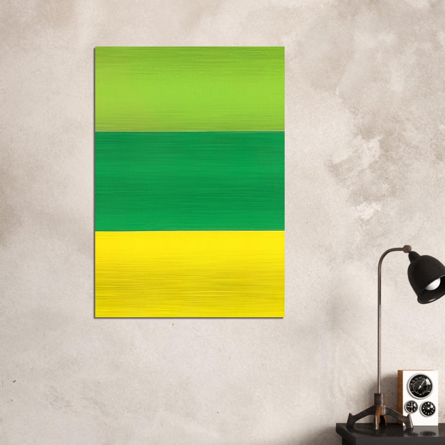 Train Landscape - Ellsworth Kelly Brushed Aluminum Print - 70x100 cm / 28x40 inches | Ellsworth Kelly Aluminum Print | Ellsworth Kelly Prints