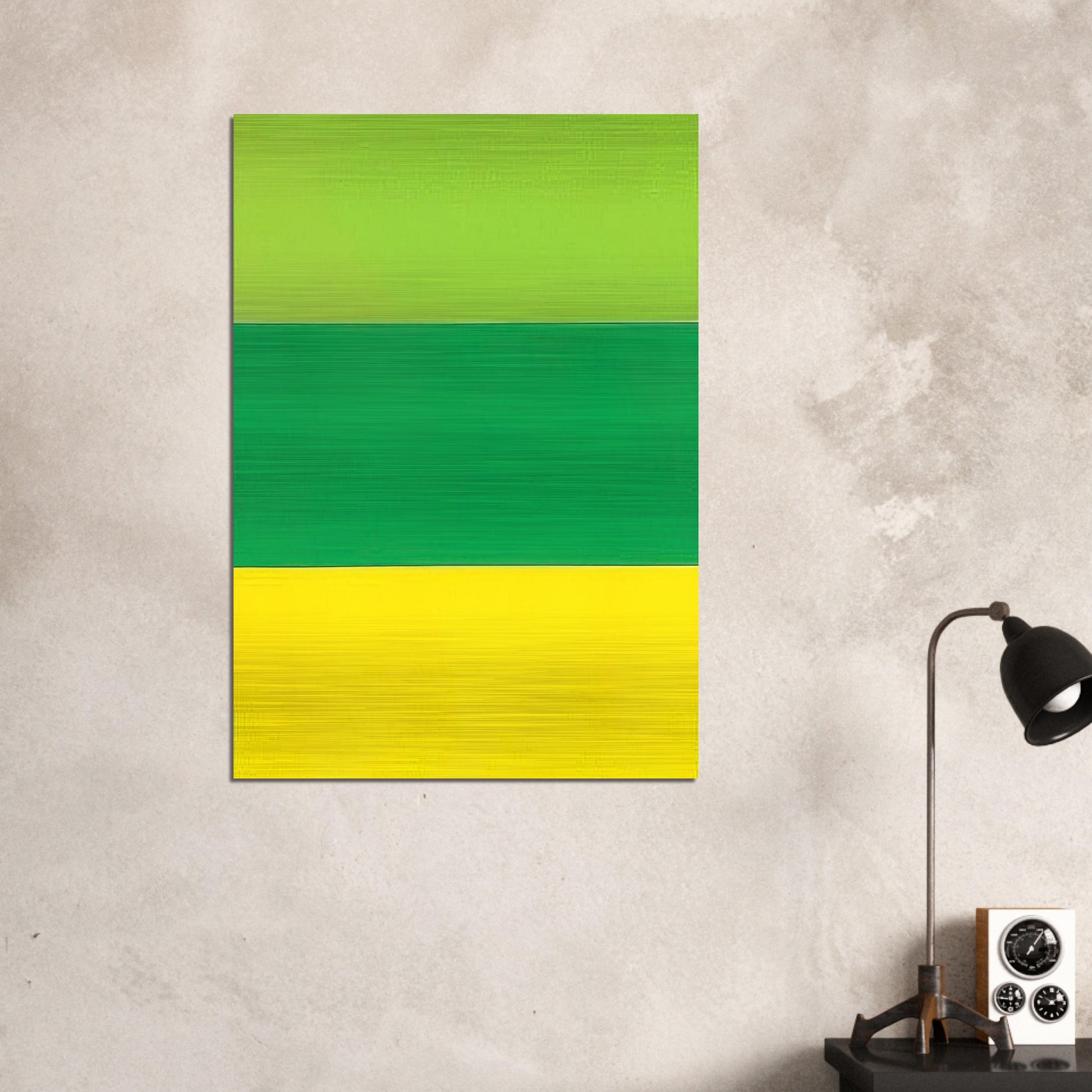 Train Landscape - Ellsworth Kelly Brushed Aluminum Print - 70x100 cm / 28x40 inches | Ellsworth Kelly Aluminum Print | Ellsworth Kelly Prints