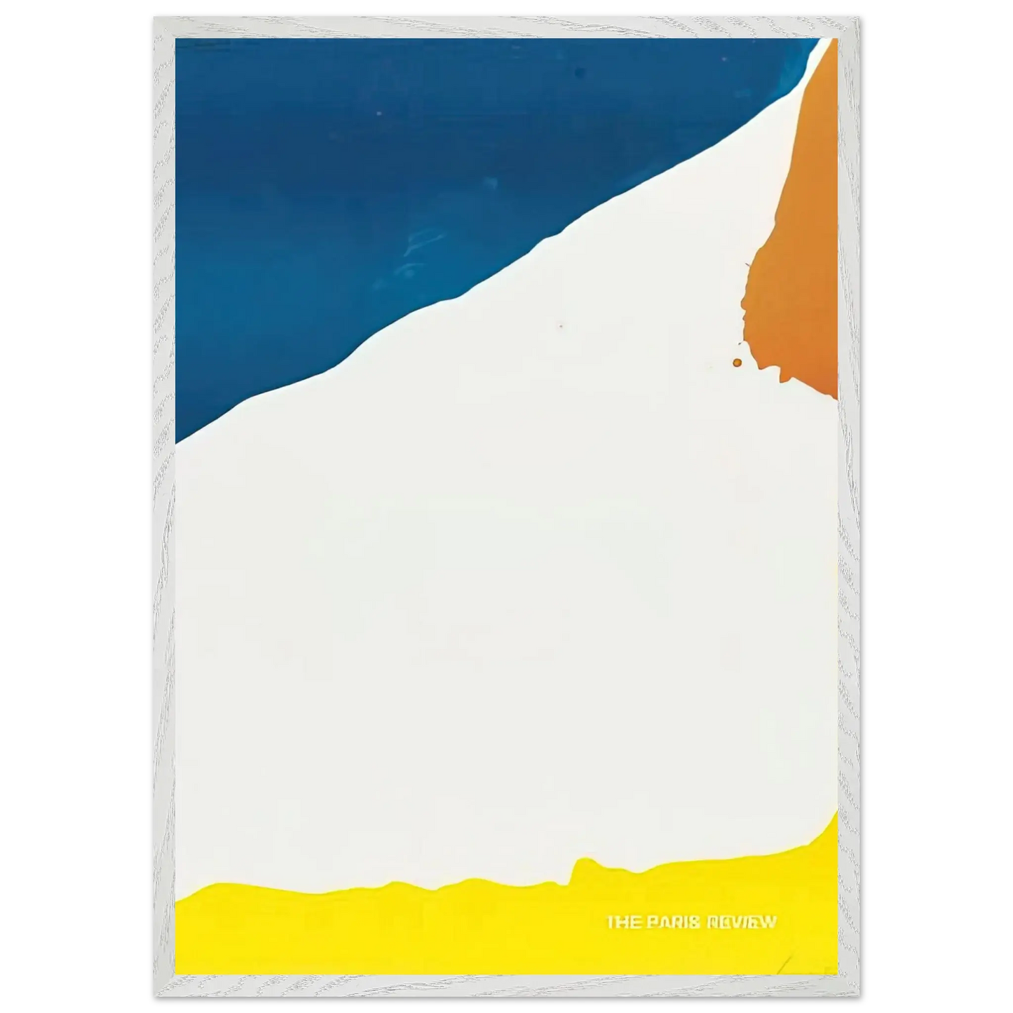 Helen Frankenthaler - Paris Review - 1966 Wall art - 60x80 cm / 24x32 Inches - Premium Wooden Framed Poster With Fine Art Paper - Wood frame