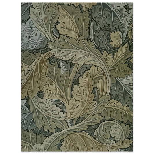 William Morris - ACANTHUS WALLPAPER 1875 Fine Art Poster