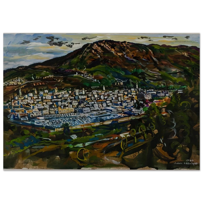 FEZ MOROCCO 1960 - Ivan Albright Brushed Aluminum Print - 70x100 cm / 28x40 inches | Ivan Albright Aluminum Print | Ivan Albright Prints