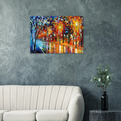 Leonid Afremov - Leonid Afremov Brushed Aluminum Print - 70x100 cm / 28x40 inches | Leonid Afremov Aluminum Print | Leonid Afremov Prints
