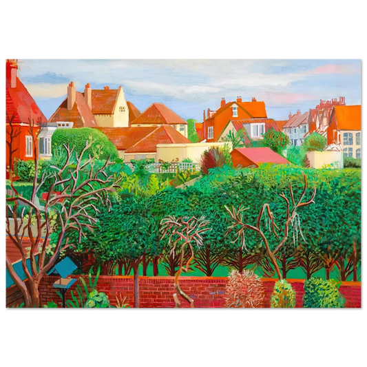 David Hockney - David Hockney Wall art - 13x18 cm / 5x7 Inches - Fine Art Poster - -