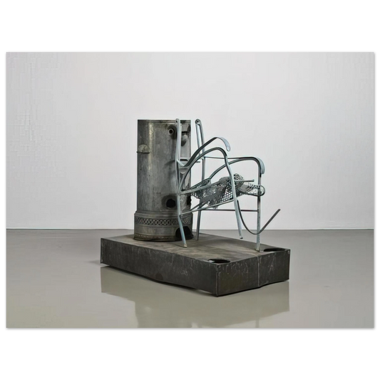 Robert Rauschenberg - NILE THRONE GLUT 1992  75x100 cm / 30x40inches Fine Art Poster