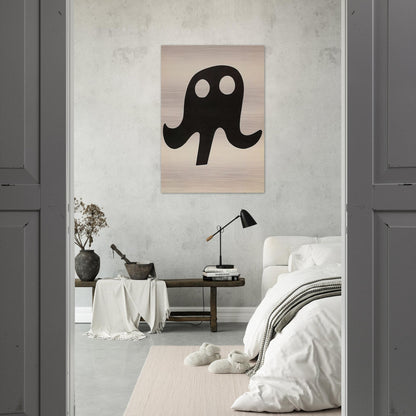 Mustache Hat - Jean Arp Brushed Aluminum Print - 70x100 cm / 28x40 inches | Jean Arp Aluminum Print | Jean Arp Prints