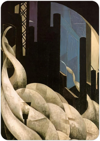 Incense of a New Church - 1921 By Charles Demuth Pack of 10 Post Cards | Charles Demuth Post Cards | A6 (10.5 x 14.8 cm) - 4.1 x 5.8 inches