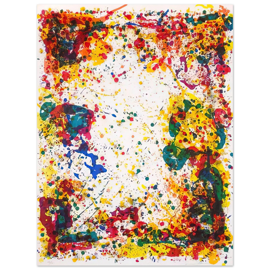 Sam Francis - Freshet  75x100 cm / 30x40inches Fine Art Poster