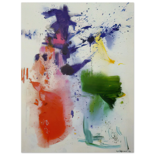 Hans Hofmann - Furioso  75x100 cm / 30x40inches Fine Art Poster