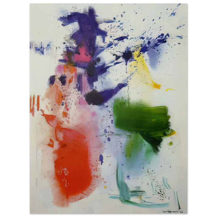 Hans Hofmann - Furioso  75x100 cm / 30x40inches Fine Art Poster