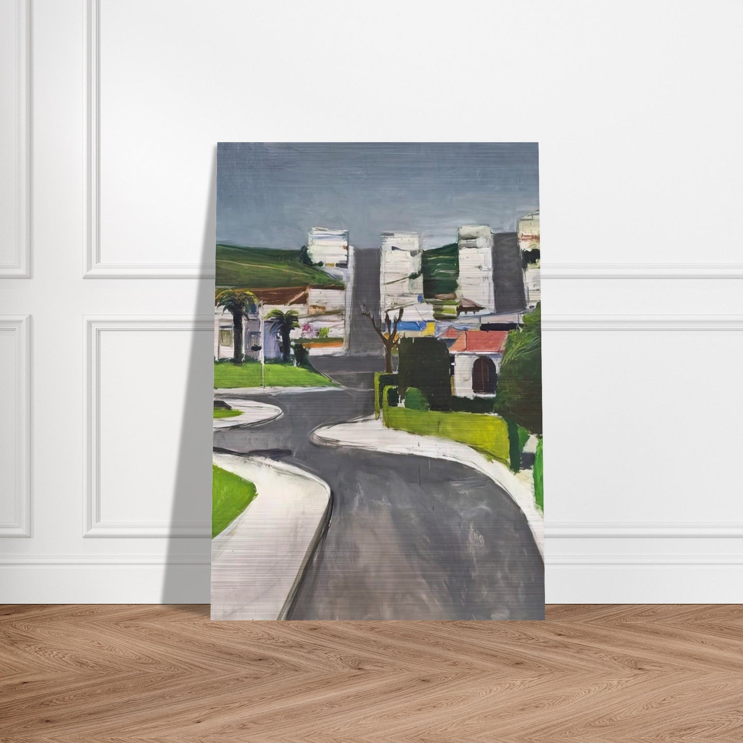 Ingleside - Richard Diebenkorn Brushed Aluminum Print - 70x100 cm / 28x40 inches | Richard Diebenkorn Aluminum Print | Richard Diebenkorn Prints
