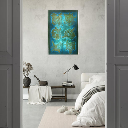 Dried Flowers - 1964 - Hiroyuki Tajima Brushed Aluminum Print - 70x100 cm / 28x40 inches | Hiroyuki Tajima Aluminum Print | Hiroyuki Tajima Prints