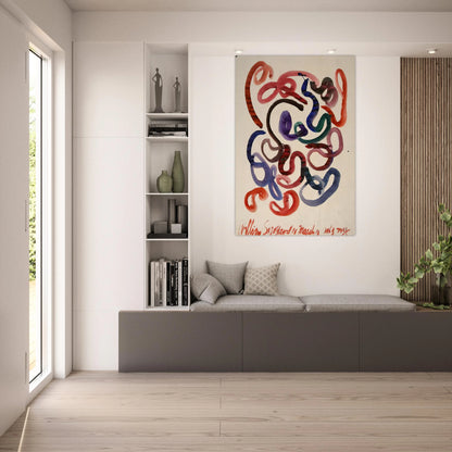 #10 March 10, 1963 NYC - 1963 - William Saroyan Art Prints - 100x150 cm / 40x60″ inches | William Saroyan Poster | William Saroyan Prints