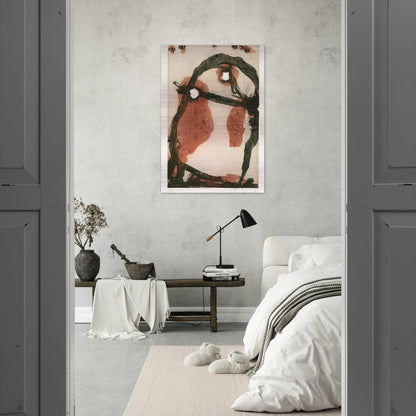 11975 - 1975 - Emil Schumacher Brushed Aluminum Print - 70x100 cm / 28x40 inches | Emil Schumacher Aluminum Print | Emil Schumacher Prints