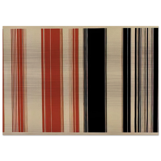 Algeria - 1982 - Gene Davis Brushed Aluminum Print - 70x100 cm / 28x40 inches | Gene Davis Aluminum Print | Gene Davis Prints