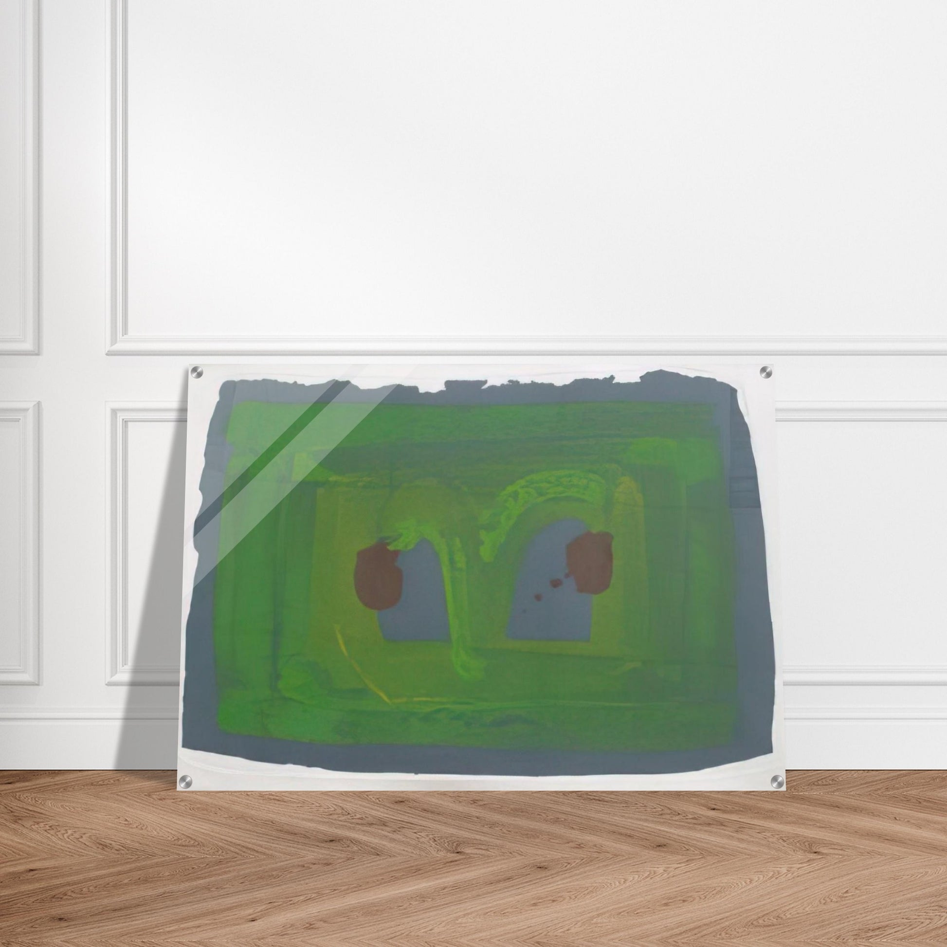 Lotus - 1980 - Howard Hodgkin Acrylic Print - 70x100 cm / 28x40″ inches