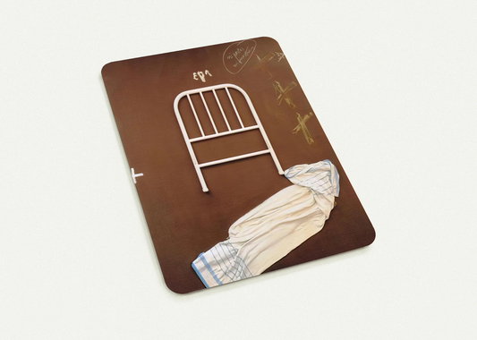 NO DOORS OR WINDOWS 1993 By Antoni Tapies Pack of 10 Post Cards | Antoni Tapies Post Cards | A6 (10.5 x 14.8 cm) - 4.1 x 5.8 inches