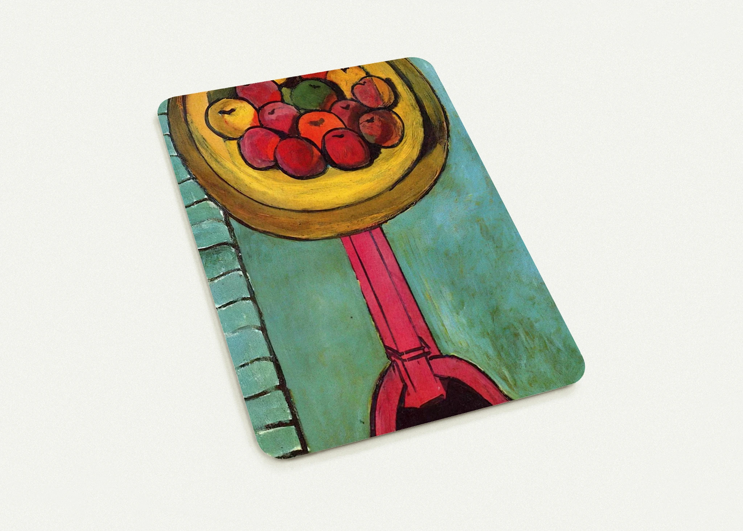 APPLES ON A TABLE GREEN BACKGROUND 1916 By Henri Matisse Pack of 10 Post Cards | Henri Matisse Post Cards | A6 (10.5 x 14.8 cm) - 4.1 x 5.8 inches