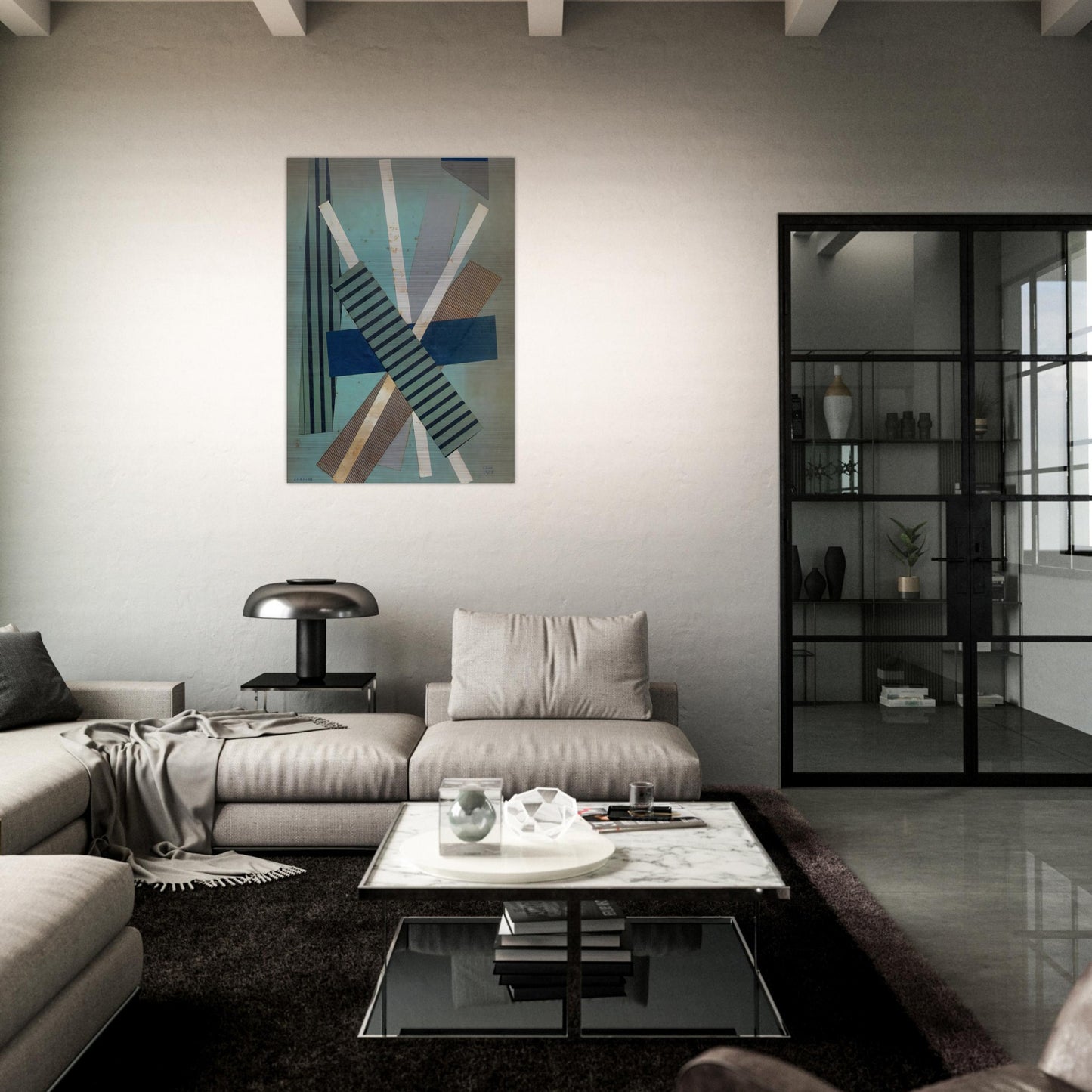 Caracas - 1957 1 - Lolo Soldevilla Brushed Aluminum Print - 70x100 cm / 28x40 inches | Lolo Soldevilla Aluminum Print | Lolo Soldevilla Prints