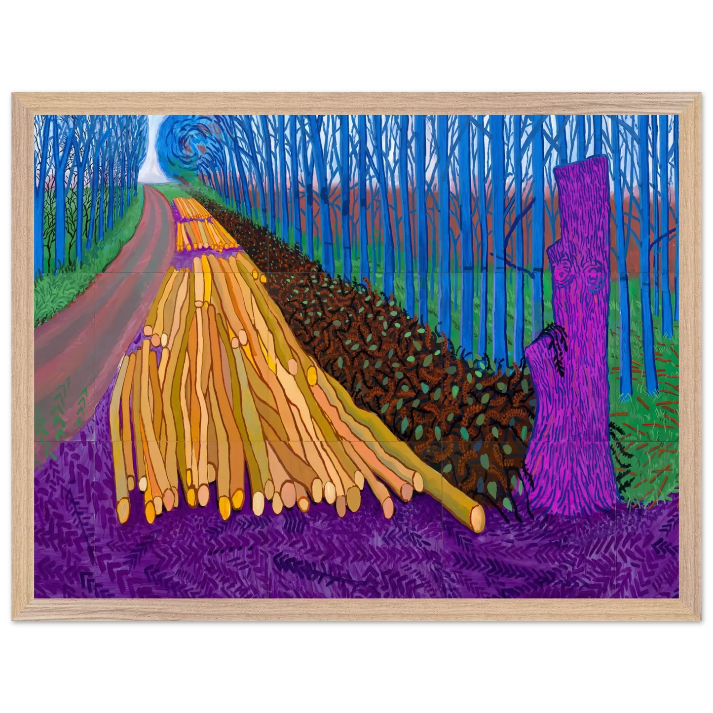 David Hockney - David Hockney Wall art - 15x20 cm / 6x8 Inches - Fine Art Poster - -