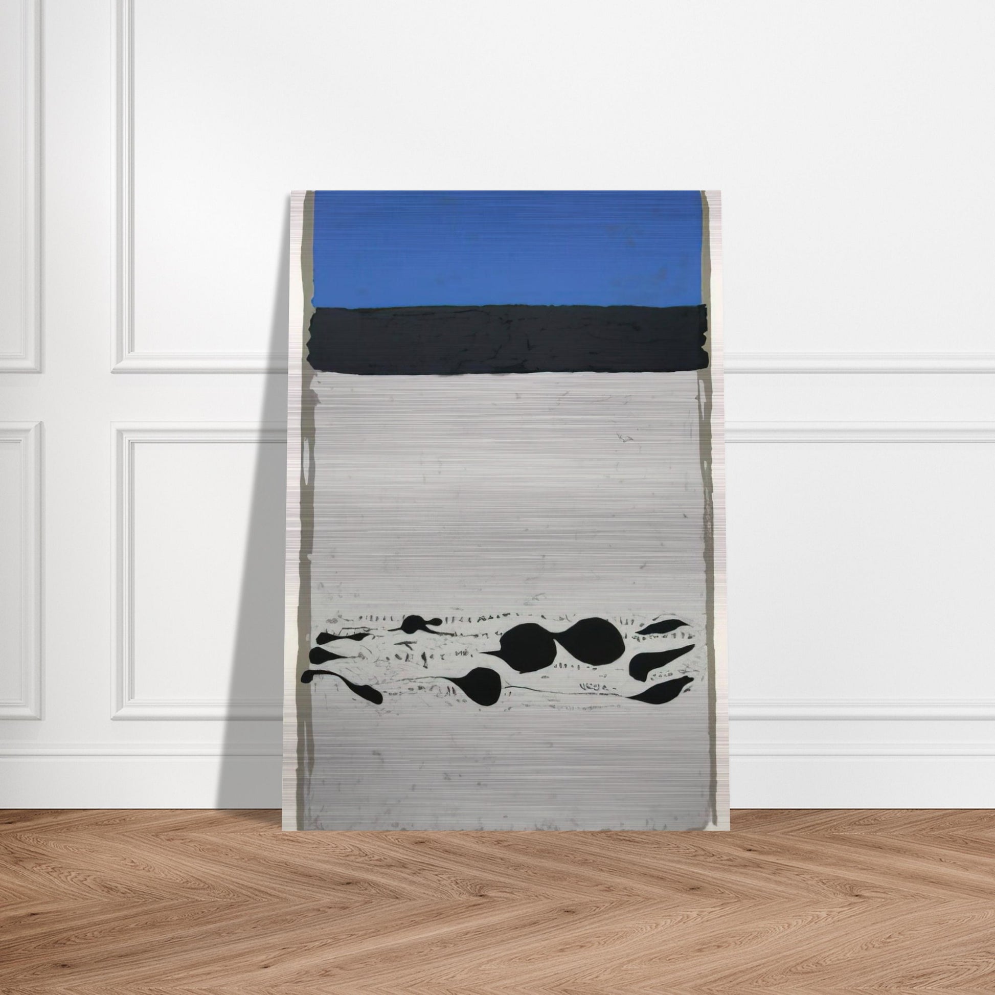 Passages Des Soupias - 1973 - Adja Yunkers Brushed Aluminum Print - 70x100 cm / 28x40 inches | Adja Yunkers Aluminum Print | Adja Yunkers Prints