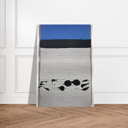 Passages Des Soupias - 1973 - Adja Yunkers Brushed Aluminum Print - 70x100 cm / 28x40 inches | Adja Yunkers Aluminum Print | Adja Yunkers Prints