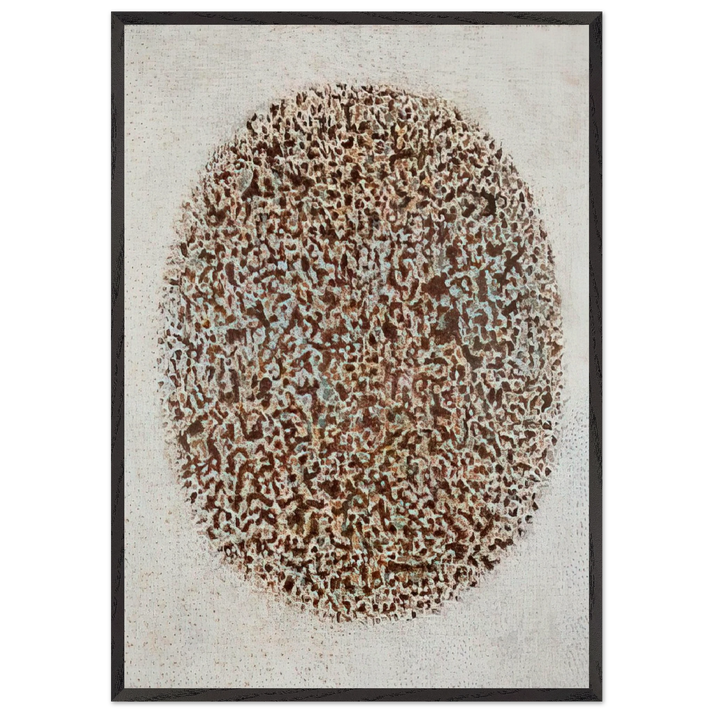 Imploding Cosmos - Richard Pousette-Dart 70x100 cm / 28x40 inches Framed Art Print – Black Wooden Frame