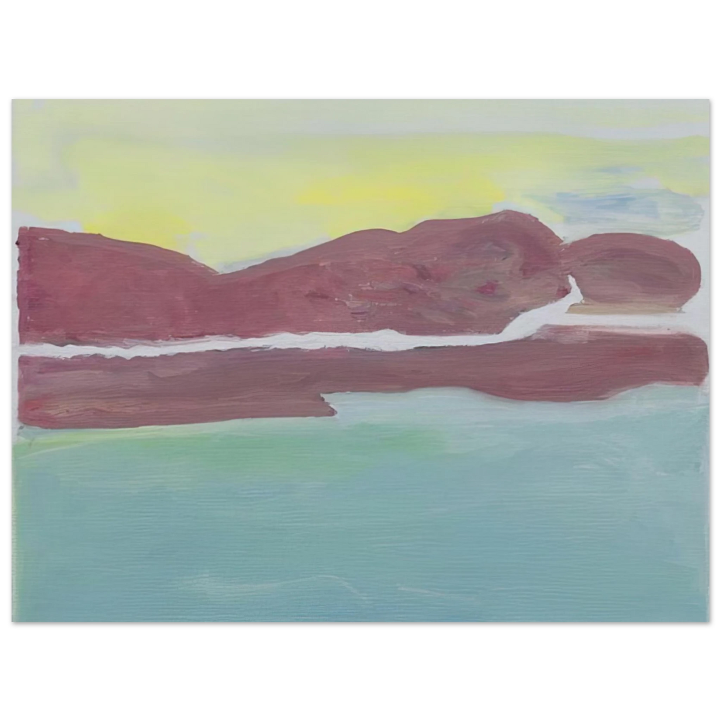 Ralston Crawford - Untitled - 2005  75x100 cm / 30x40inches Fine Art Poster