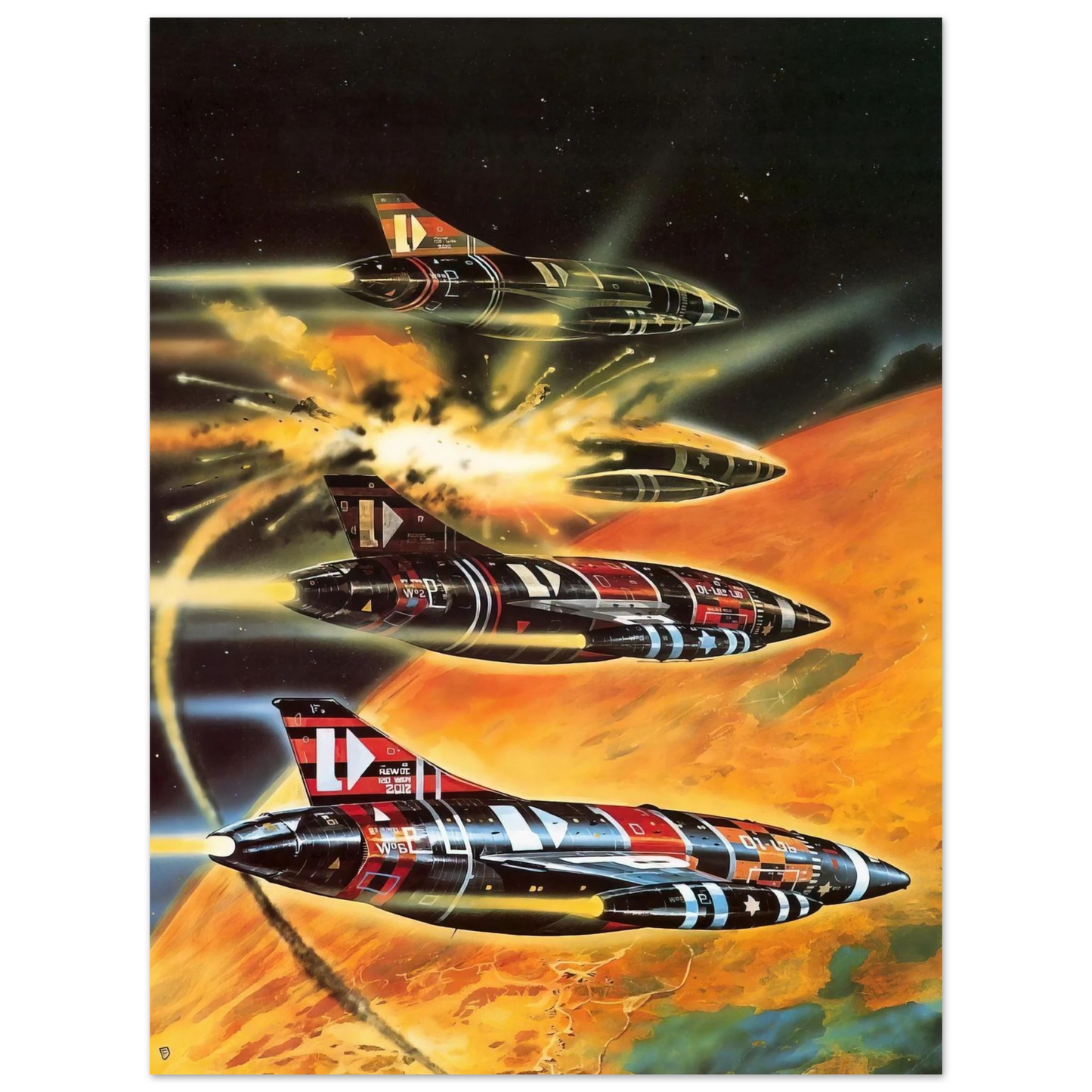 Chris Foss - Chris Foss  75x100 cm / 30x40inches Fine Art Poster
