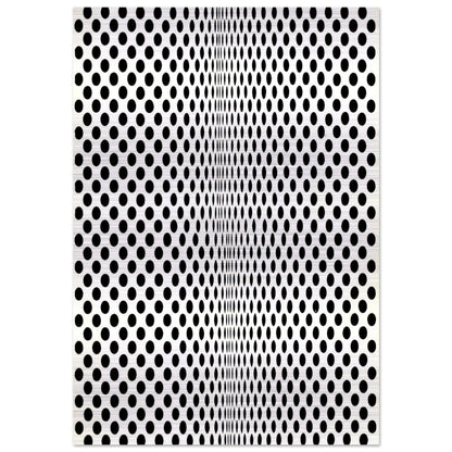 FISSION 1963 - Bridget Riley Brushed Aluminum Print - 70x100 cm / 28x40 inches | Bridget Riley Aluminum Print | Bridget Riley Prints