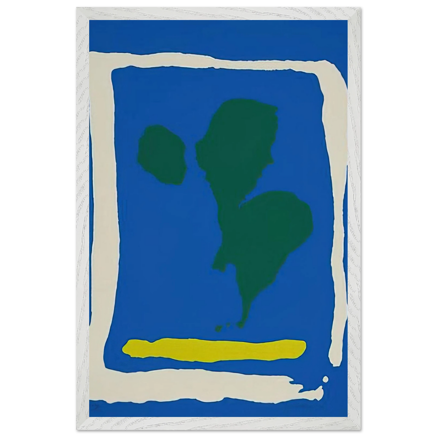 Helen Frankenthaler - Air Frame - 1965 Wall art - A1 (59.4 x 84.1  cm) - Fine Art Poster-canvas - -