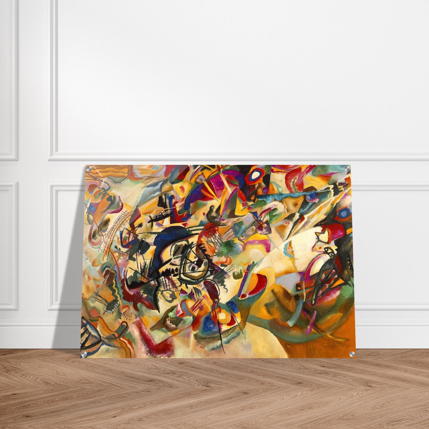 COMPOSITION VII 1913 - Wassily Kandinsky Acrylic Print - 70x100 cm / 28x40″ inches | Wassily Kandinsky Wall Art | Wassily Kandinsky Prints